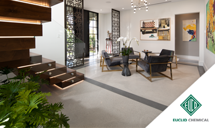 Euclid Chemical Products Featured in The New American Home’s Innovative Design